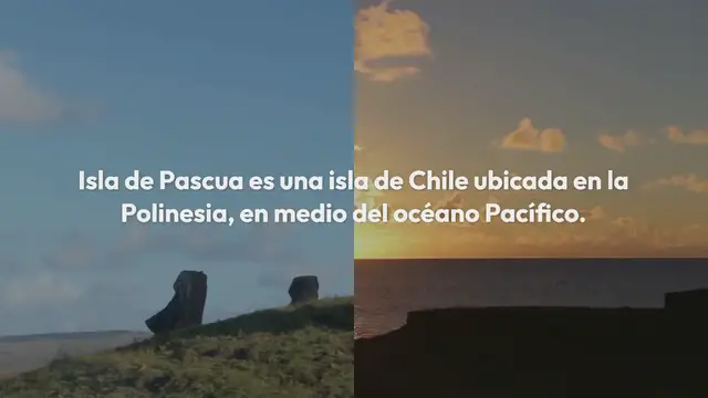 Video thumbnail for Isla de Pascua para colorear