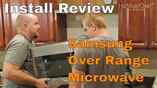 Video thumbnail for How To Install Over The Range Microwave With Samsung Review