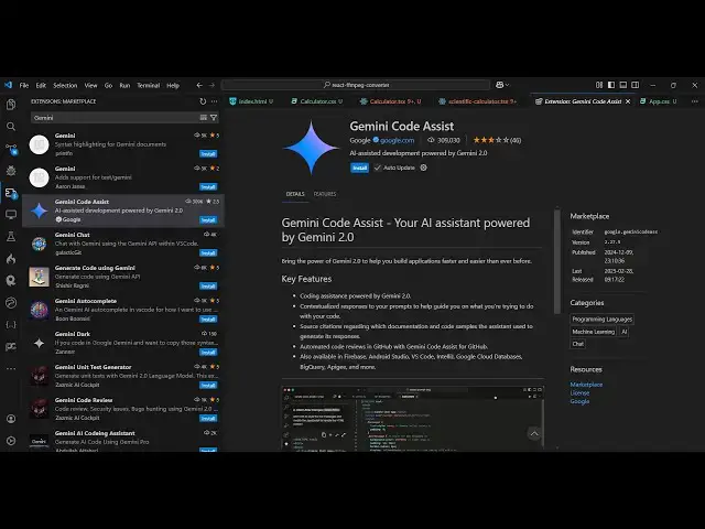 Video thumbnail for Google Made Coding Forever by Making Gemini AI Code Assist FREE For Forever in VS Code!