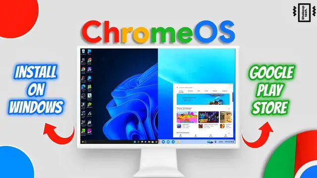 Video thumbnail for Install Chrome OS with Google Play Store - Convert Windows into a CHROMEBOOK !