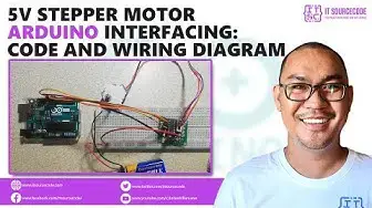 Video thumbnail for 5V Stepper Motor Arduino Interfacing with Code and Wiring Diagram | Arduino Projects Code and Wiring