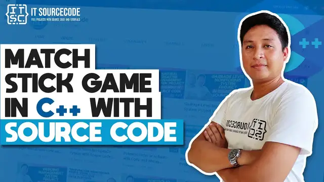 Video thumbnail for Match Stick Game in C++ with Source Code | C++ Programming Projects with Source Code 2021