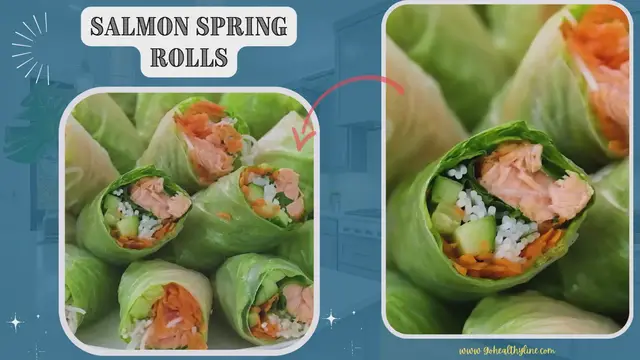Video thumbnail for Salmon Spring Rolls