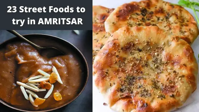 Video thumbnail for 23 Street Foods of Amritsar | Butter Chicken, Chole Bhature, Lassi, Kulfa and more