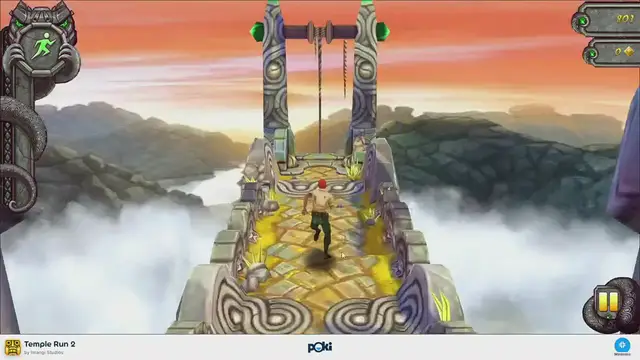 Video thumbnail for temple run gameplay