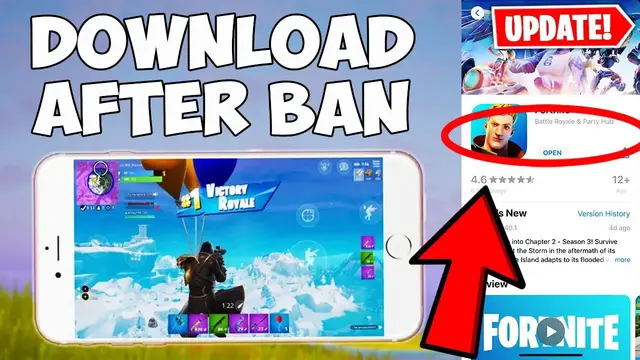 Video thumbnail for How To Get Fortnite On iOS Without App Store - After Ban