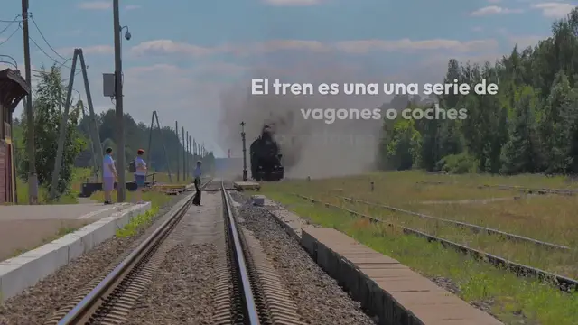 Video thumbnail for Tren para colorear