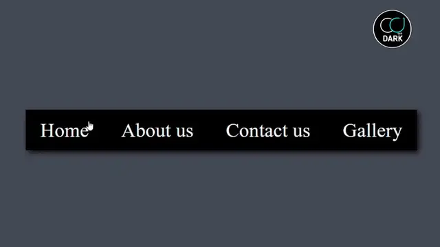 Video thumbnail for Navigation Bar Using Html And CSS