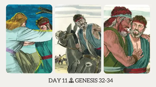 Video thumbnail for DAY 11 | The Book of Genesis: Chapter 32-34