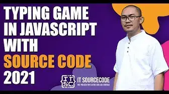 Video thumbnail for Typing Game in JavaScript with Source Code 2021 | JavaScript Projects Free Download