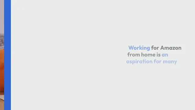 Video thumbnail for How To Work For Amazon From Home