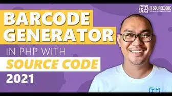 Video thumbnail for Barcode Generator in PHP with Source Code 2021 | Free Download | PHP Projects with Source Code
