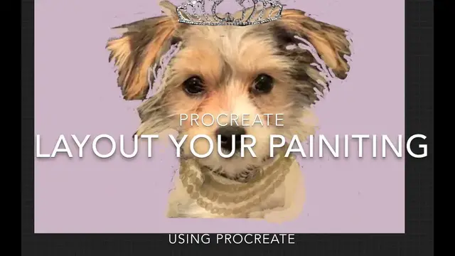 Video thumbnail for Using Procreate to Help You Set Up Your Paintings