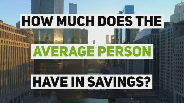 Video thumbnail for How much does the average person have in savings