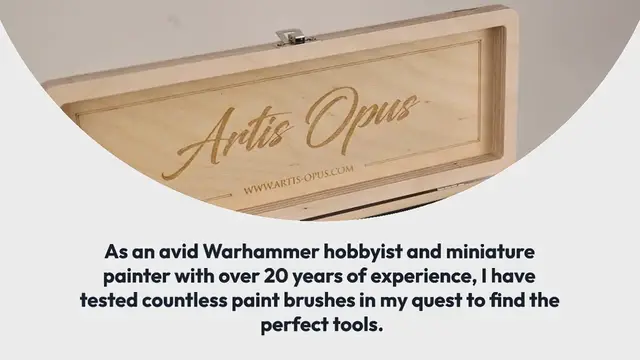 Video thumbnail for The Best Brushes for Painting Warhammer Miniatures