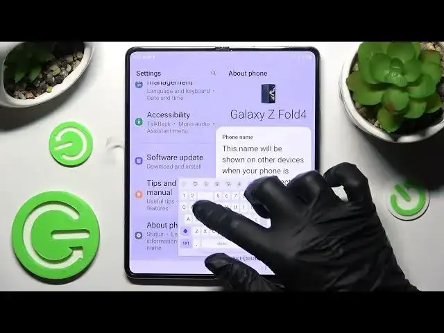 'Video thumbnail for How to Change Device Name in SAMSUNG Galaxy Z Fold 4 – Customize Name'