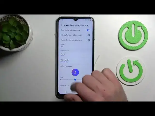 'Video thumbnail for Samsung Galaxy M33 - How to Change Screen Recorder Sound Settings? Display Recorder Options Review'