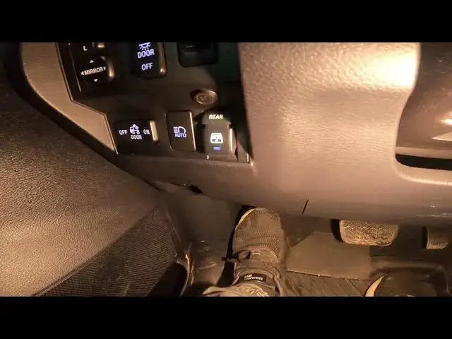 Video thumbnail for How to Enable and Release Parking Brake in Toyota Tundra II ( 2007 - now )