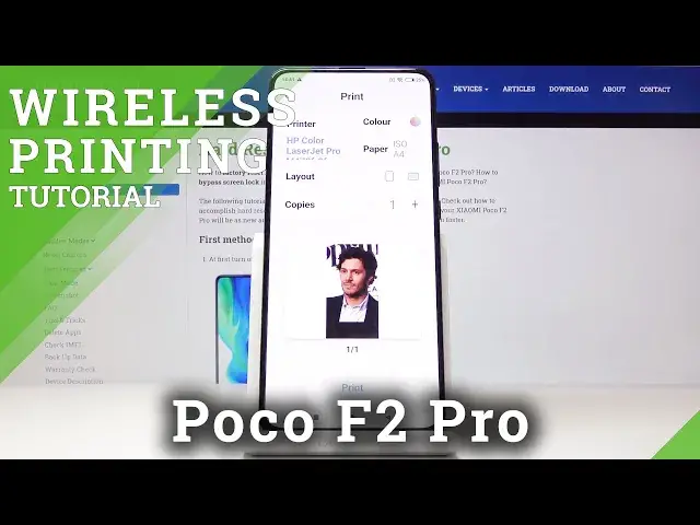 'Video thumbnail for How to Connect Printer to Xiaomi Pocophone F2 Pro - Pair Bluetooth Devices'