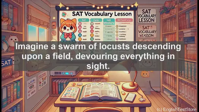 Video thumbnail for 5000 Must Know SAT Vocabulary - SAT Vocabulary: Understanding and Using the Word 'Horde'