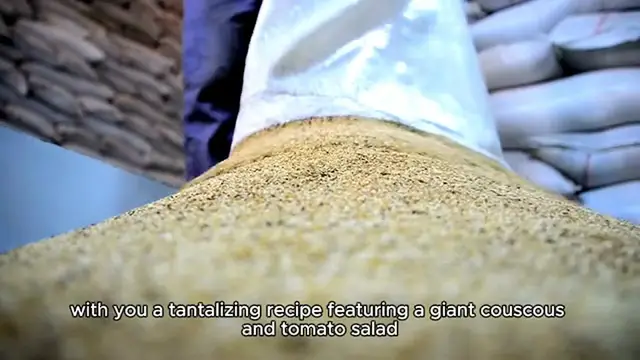 Video thumbnail for Giant couscous & tomato salad with zhoug-style dressing recipe