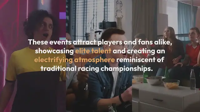 Video thumbnail for Competitive Esports Racing Events