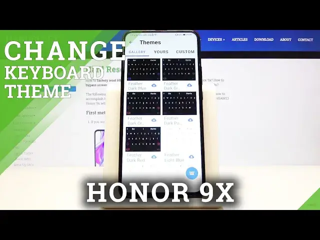 'Video thumbnail for How to Change Keyboard Theme in Honor 9X - Personalize Keyboard Layout'