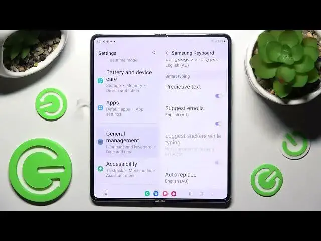 'Video thumbnail for How to Enter Text Correction Options in SAMSUNG Galaxy Z Fold 4 – Manage Correction'