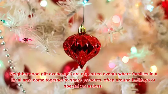 Video thumbnail for How Do Families Create Traditions With Neighborhood Gift Exchanges?