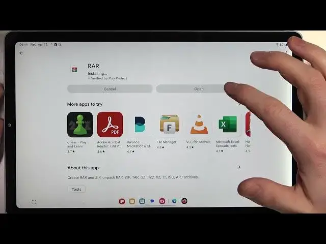 Video thumbnail for How to Install RAR App in SAMSUNG Tab S6 Lite 2022 - Packing / Unpacking App Installation