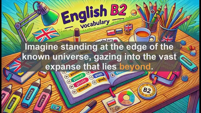 Video thumbnail for 1500 Must Know CEFR B2 Vocabulary - Exploring 'Beyond': Pushing Past Limits in Language