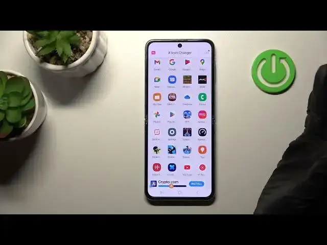'Video thumbnail for How to Change Icon Shape in Samsung Galaxy Z Flip4 - X Icon Changer app'