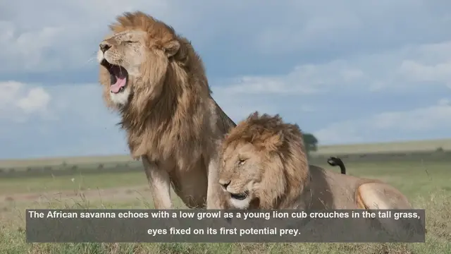 Video thumbnail for 10 Surprising Facts About Lion Cubs' First Hunts