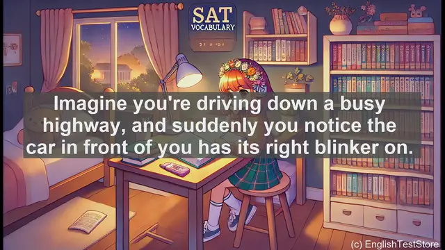 Video thumbnail for 5000 Must Know SAT Vocabulary - Understanding 'Indicator': From Car Blinkers to SAT Success
