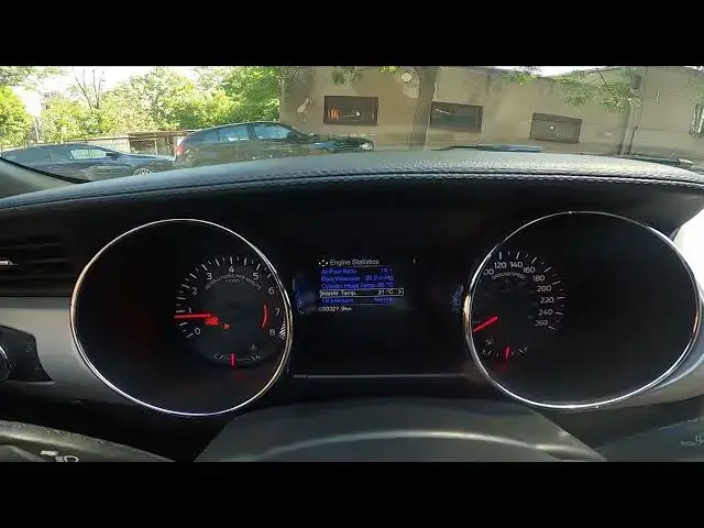 'Video thumbnail for How to Check Engine Statistics in Ford Mustang VI ( 2014 - now ) | Check Engine Info'