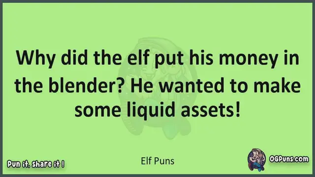 Video thumbnail for Elf - Jokes, Puns, Wordplays, and Laughter