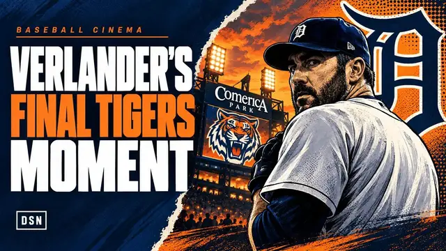 Video thumbnail for Verlander’s Tigers farewell gave Comerica Park a perfect ending