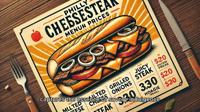 Video thumbnail for Philly Cheesesteak Menu Prices