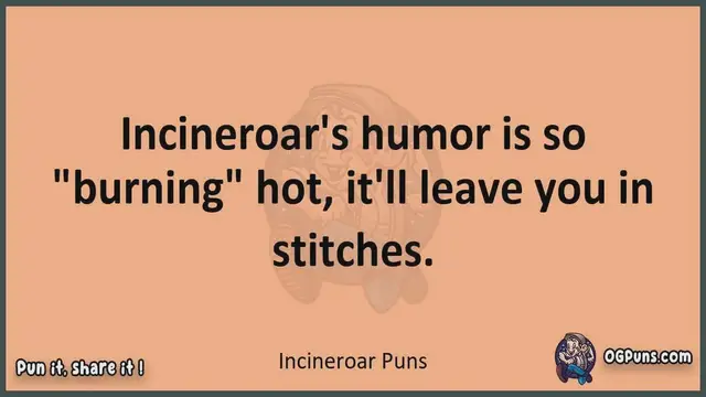 Video thumbnail for Incineroar - Jokes, Puns, Wordplays, and Laughter