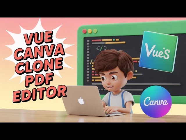 Video thumbnail for Build a Vue.js Canva Clone PDF & Image Editor Using jsPDF, Fabric.js & Html2Canvas Library in TS