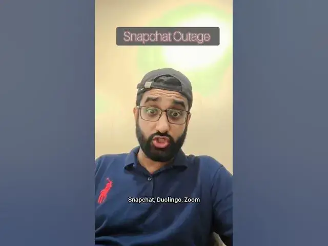 Video thumbnail for why Snapchat is down #snaochat #outage #tech