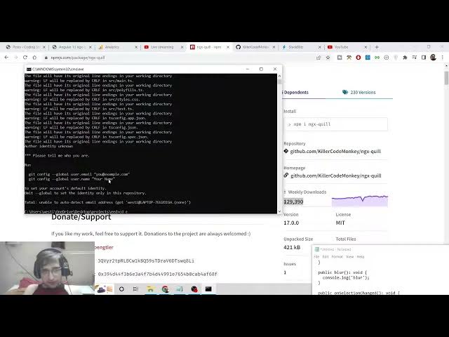 Video thumbnail for Angular 13 ngx-quill WYSIWYG Editor Example to Embed Images,Text,& Video in TypeScript