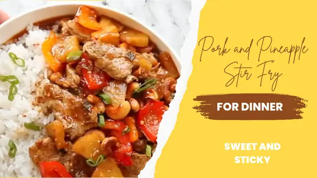 Video thumbnail for   Pork and Pineapple Stir Fry