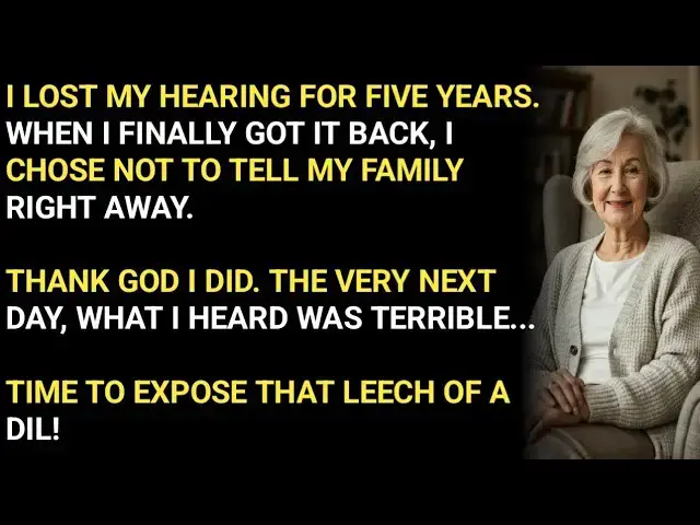 'Video thumbnail for I LOST MY HEARING FOR FIVE YEARS. WHEN I FINALLY GOT IT BACK, I CHOSE NOT TO TELL MY FAMILY RIGHT ..'