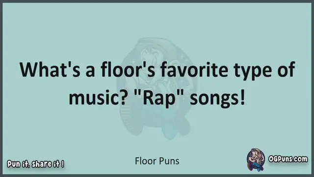 Video thumbnail for Floor - Jokes, Puns, Wordplays, and Laughter