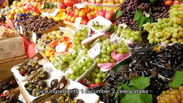 Video thumbnail for Juicing recipe