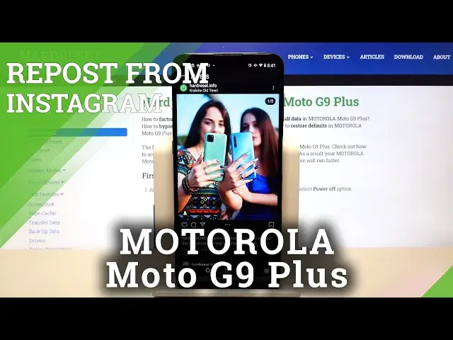 'Video thumbnail for Download Photos from Instagram - Motorola Moto G9 Plus and Repost App'
