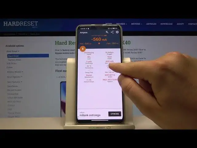 'Video thumbnail for How to Check Battery Information on Xiaomi Redmi K40 – Ampere App'