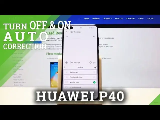'Video thumbnail for How to Enable Autocorrection in HUAWEI P40 – Open SwiftKey'
