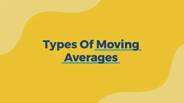 Video thumbnail for Types Of Moving Averages